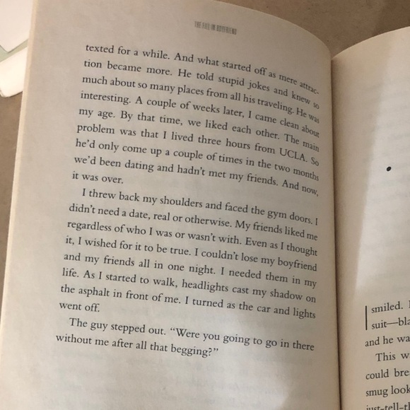 The Fill-In Boyfriend by Kasie West - Pink Accent Paperback - Picture 12 of 12